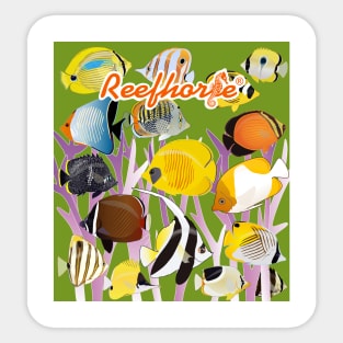 Butterflyfish Collection Sticker